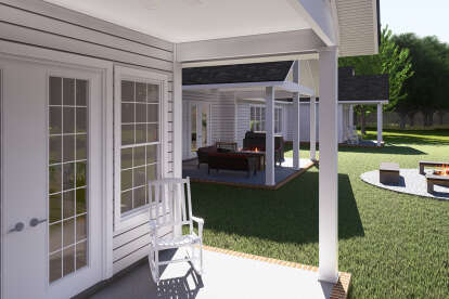 Farmhouse House Plan #4848-00393 Elevation Photo