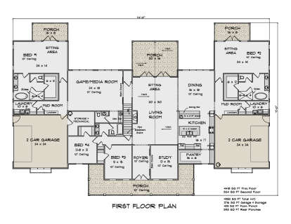 Main Floor  for House Plan #4848-00393