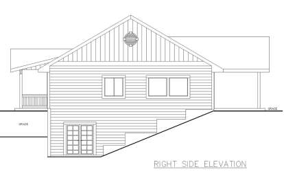 Country House Plan #039-00743 Elevation Photo