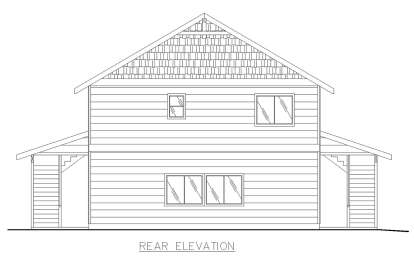 Mountain House Plan #039-00745 Elevation Photo