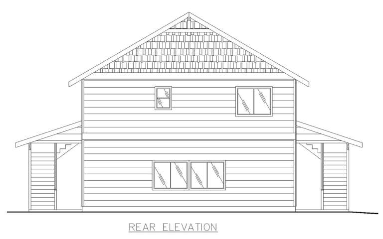 Mountain House Plan #039-00745 Elevation Photo