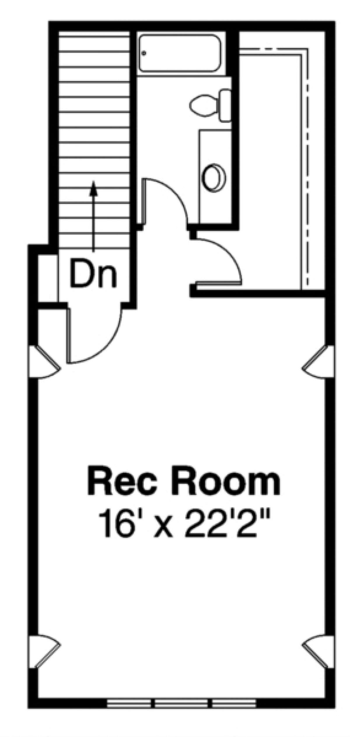 Floorplan 2 for House Plan #035-00393