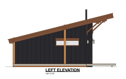 Modern House Plan #1462-00065 Elevation Photo