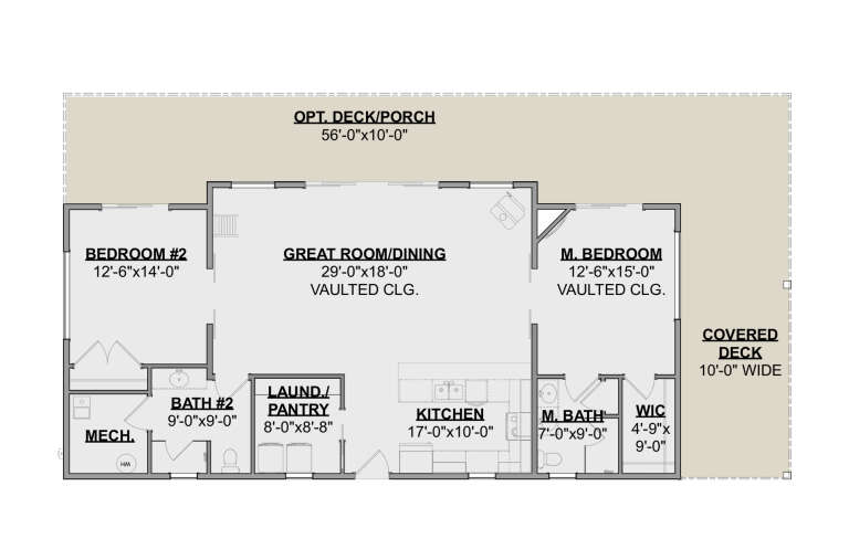 House Plan House Plan #29711 Drawing 1