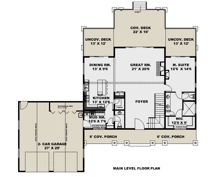 House Plan House Plan #29712 Drawing 1