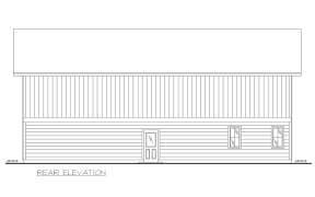 Barn House Plan #039-00750 Elevation Photo