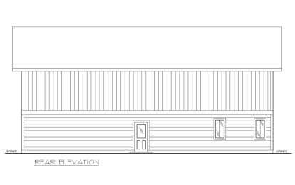 Barn House Plan #039-00750 Elevation Photo