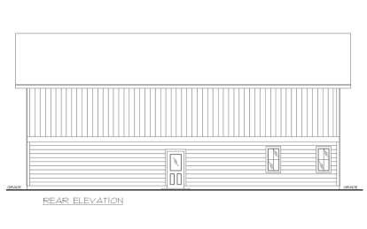 Barn House Plan #039-00750 Elevation Photo