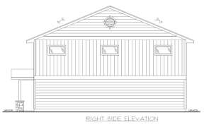 Barn House Plan #039-00750 Elevation Photo