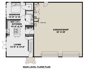 First Floor for House Plan #039-00750