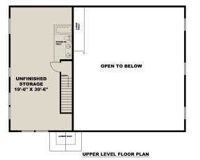 Second Floor for House Plan #039-00750
