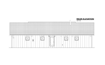 Modern House Plan #1462-00066 Elevation Photo