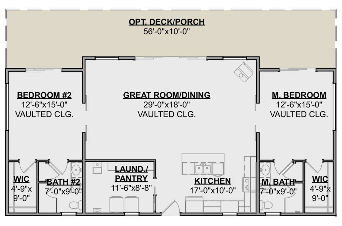 Main Floor  for House Plan #1462-00066