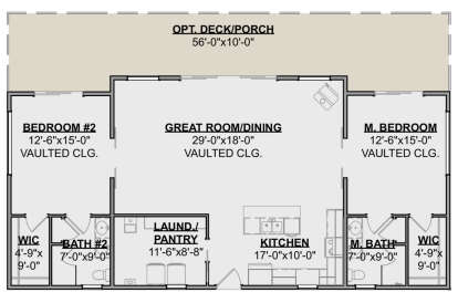 House Plan House Plan #29714 Drawing 1
