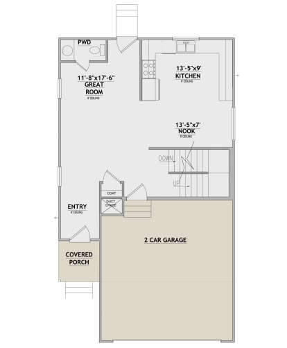 Main Floor  for House Plan #8768-00132