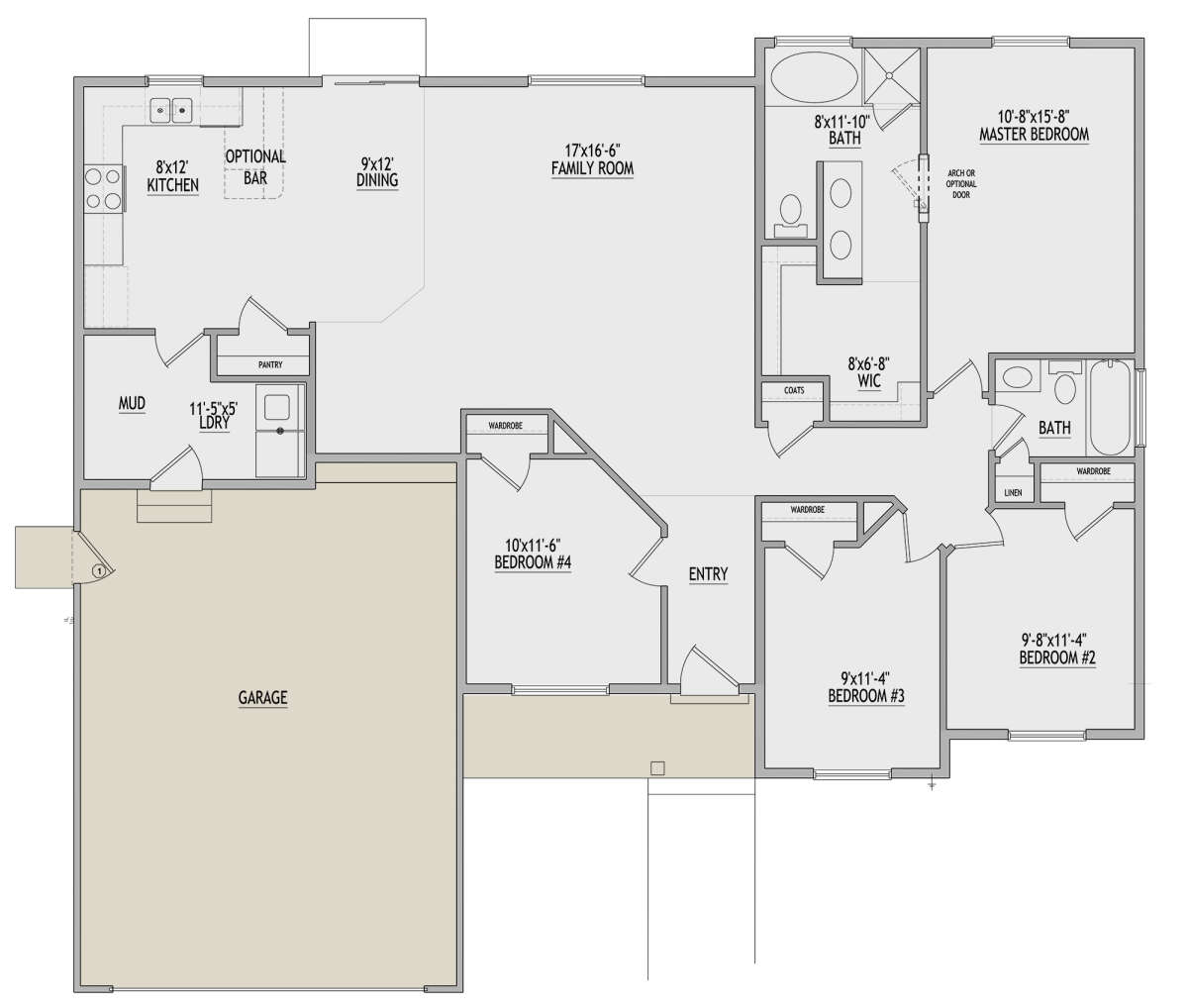 Main Floor  for House Plan #8768-00133