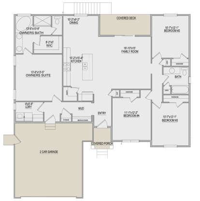Main Floor  for House Plan #8768-00134