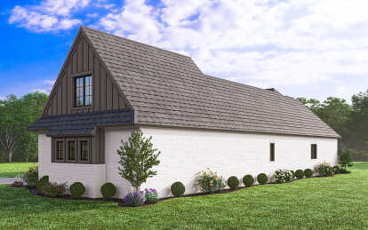 Modern Farmhouse House Plan #4534-00106 Elevation Photo