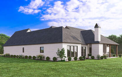 Modern Farmhouse House Plan #4534-00106 Elevation Photo
