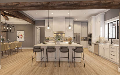 Modern Farmhouse House Plan #4534-00106 Additional Photo