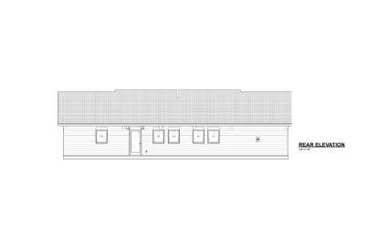 Modern House Plan #1462-00067 Elevation Photo