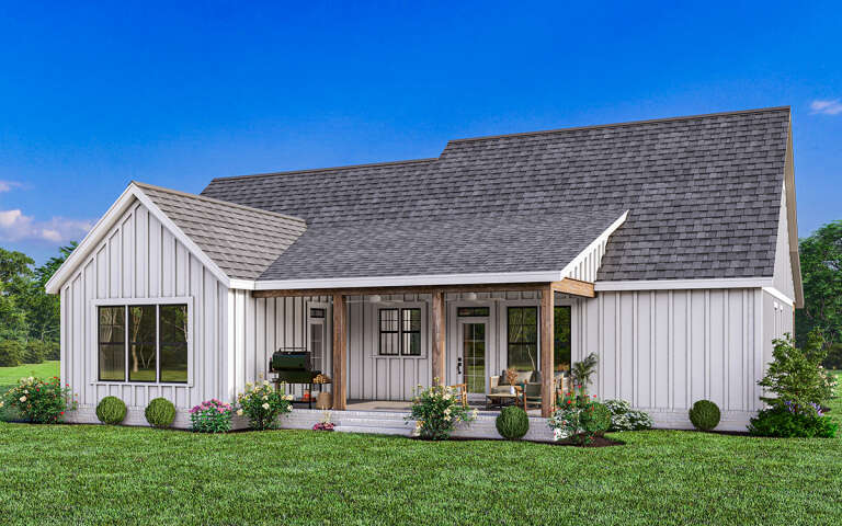Modern Farmhouse Plan 2 025 Square Feet 3 4 Bedrooms 2 Bathrooms 79076 768