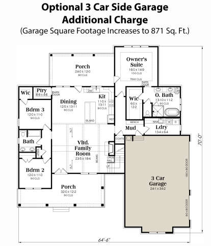 House Plan House Plan #29725 Drawing 4