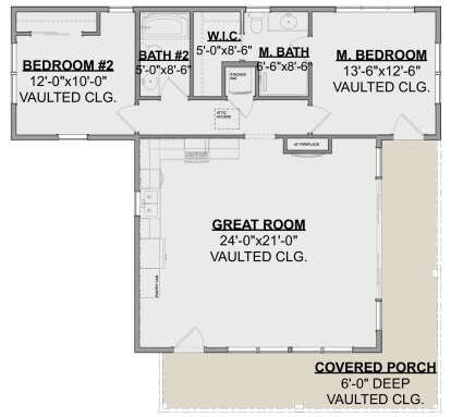 House Plan House Plan #29728 Drawing 1