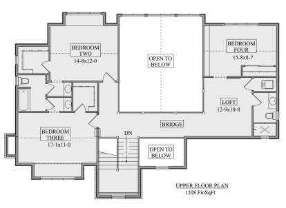 Second Floor for House Plan #5631-00229