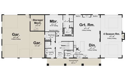 Main Floor  for House Plan #963-00825