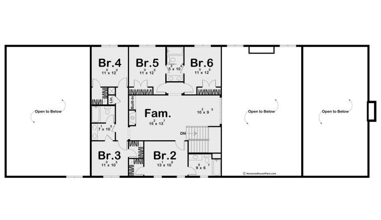 House Plan House Plan #29733 Drawing 2