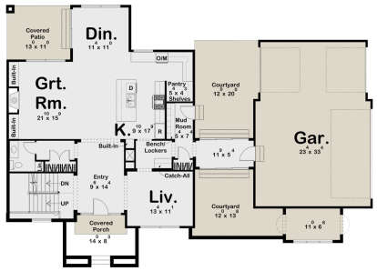 Main Floor  for House Plan #963-00828
