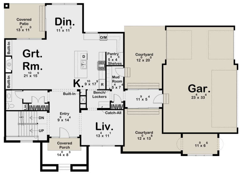House Plan House Plan #29736 Drawing 1