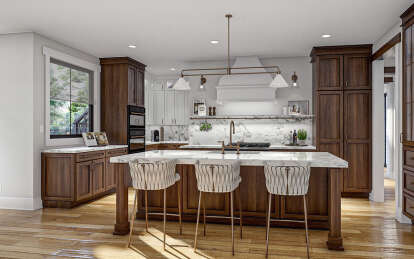 Modern Transitional House Plan #963-00828 Additional Photo
