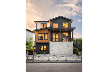 Modern House Plan #5631-00230 Build Photo