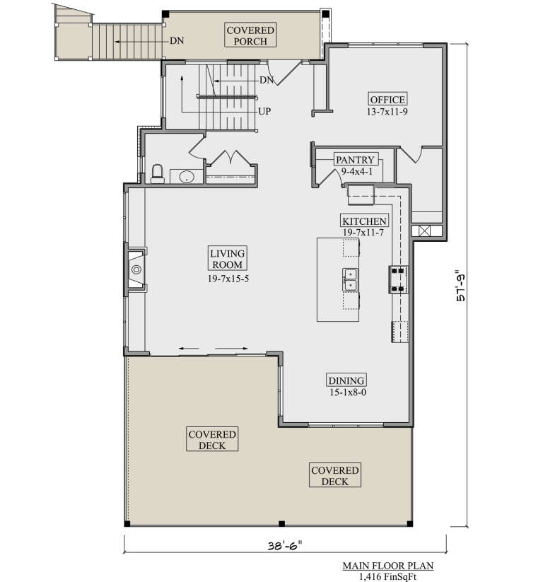 House Plan House Plan #29737 Drawing 1
