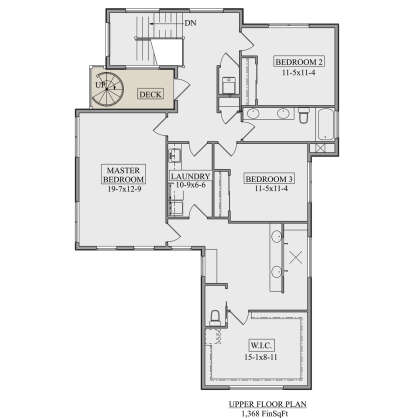 Second Floor for House Plan #5631-00230