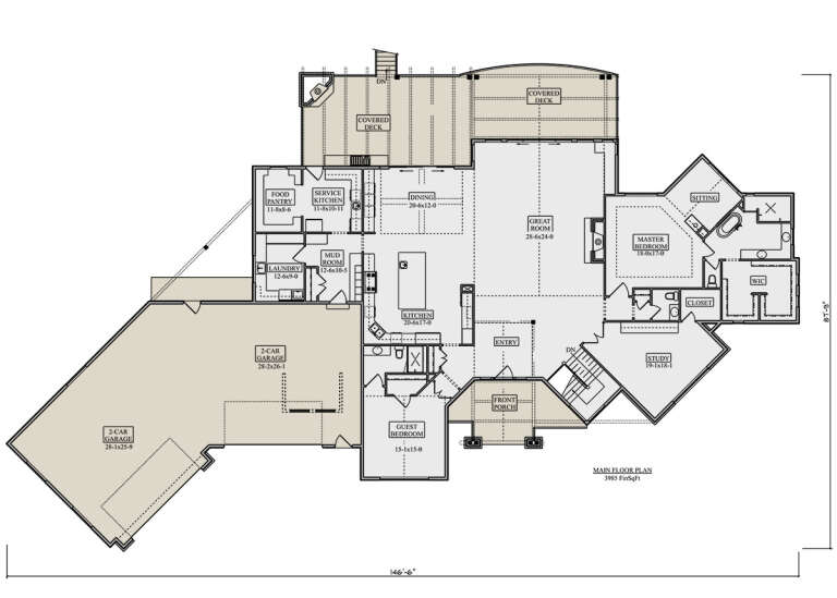 House Plan House Plan #29739 Drawing 1