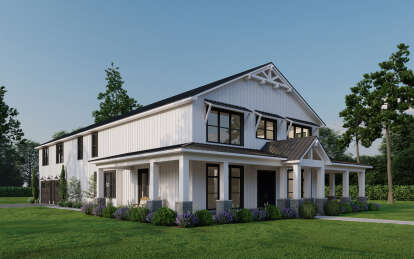 Barn House Plan #8318-00359 Elevation Photo