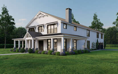 Barn House Plan #8318-00359 Elevation Photo