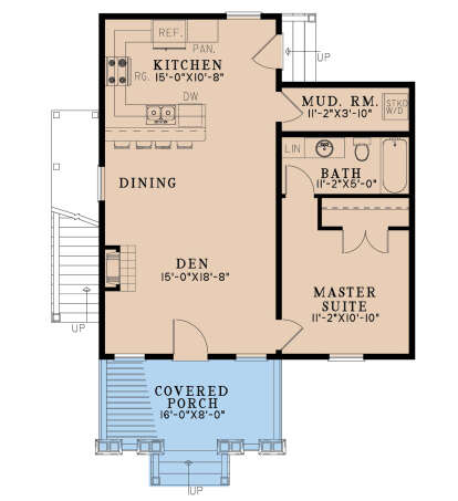 Main Floor  for House Plan #8318-00362