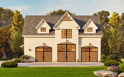 Craftsman House Plan #699-00379 Elevation Photo