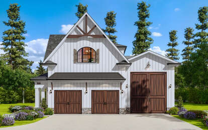 Craftsman House Plan #699-00380 Elevation Photo