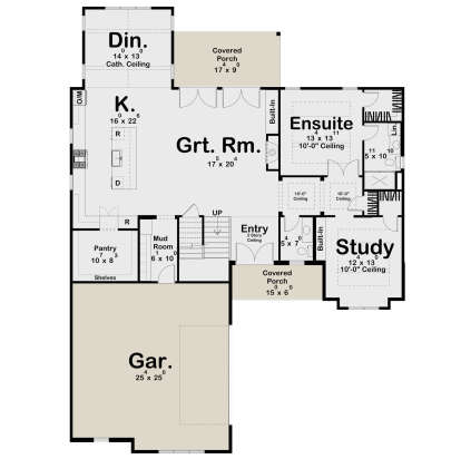 Main Floor  for House Plan #963-00831