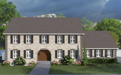 House Plan House Plan #29756 Front Elevation 