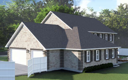 Traditional House Plan #2802-00246 Elevation Photo