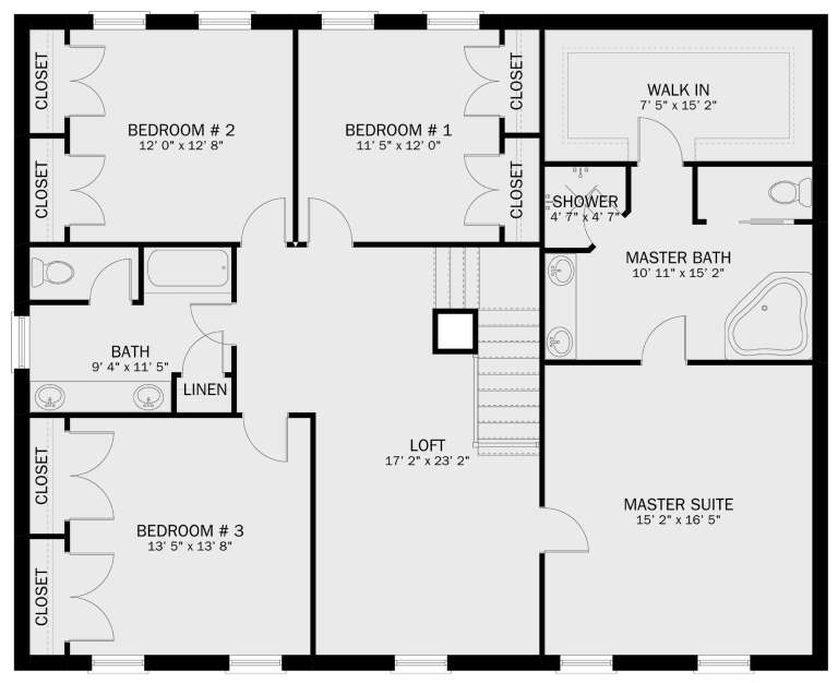 House Plan House Plan #29756 Drawing 2