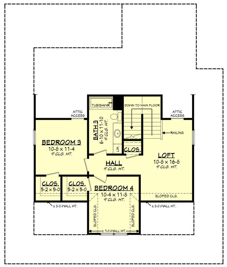 House Plan House Plan #29757 Drawing 2
