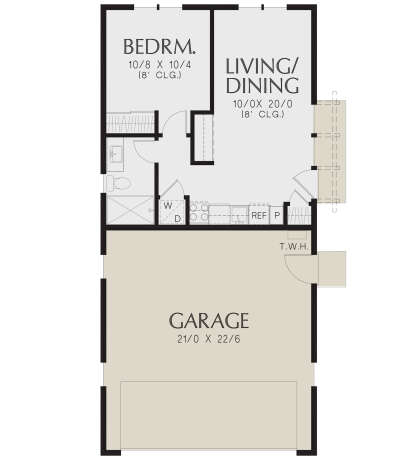 Main Floor  for House Plan #2559-01000