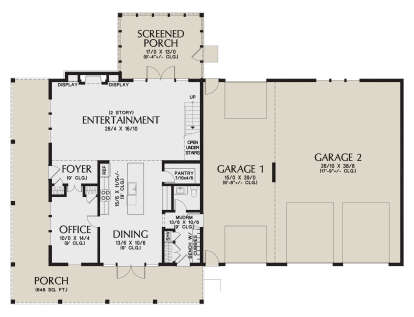 House Plan House Plan #29764 Drawing 1